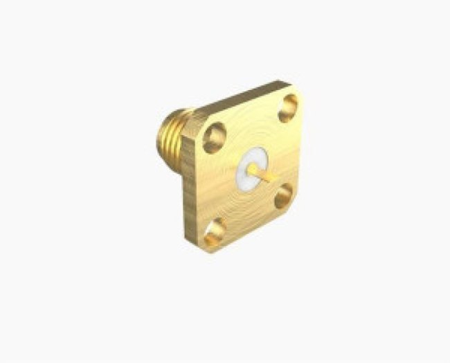 901-2GB100000AE, RF COAXIAL CONN, SMA JACK, 50 OHM, PANEL