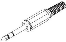 171-1304-EX, Phone Connectors PHONE 1/4" STEREO