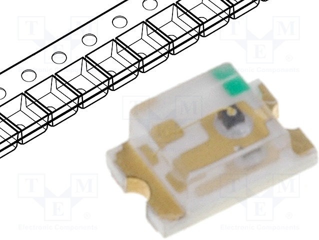 LL-S172SC-2S, LED; SMD; 0805; red; 7?13mcd; 2x1.25x0.8mm; 120°; 1.8?2.5V; 20mA