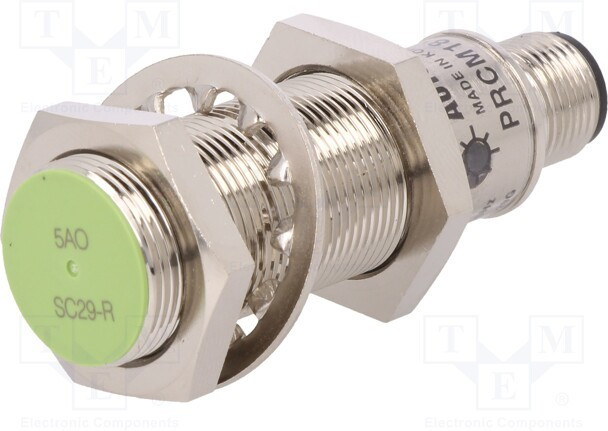 PRCM18-5AO, Датчик: индуктивный, Дальность: 0-5мм, 85-264ВAC, М18, -25-70°C PRCM18-5AO, Датчик: индуктивный, Дальность: 0-5мм, 85-264ВAC, М18, -25-70°C