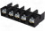 E.4009, Клеммник, зажим под винт, 35мм2, 125А, Кол-во полюс: 5, клеммы: 10