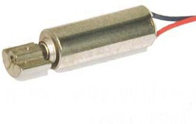 Двигатель вибро 0,9~1,6В, 0,12А, скорость(об/мин) 10500, размер 4x11m16, QX-4B