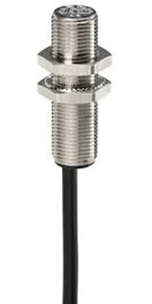 XS112BLPAL2, Inductive Barrel-Style Proximity Sensor, M12 x 1, 2 mm Detection, PNP Output, 12 24 V