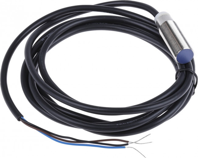 XS112BLPAL2, Inductive Barrel-Style Proximity Sensor, M12 x 1, 2 mm Detection, PNP Output, 12 24 V