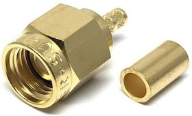 11_SMA-50-2-5/111_NE, RF Connectors / Coaxial Connectors SMA straight cable plug(m)