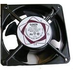 DP201A2123HBT, Вентилятор осевой, 230В AC, 120x120x38мм, подшипник качения, 148(±10%) куб.м/ч, 45дБА