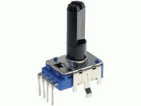 RK-1112N-B100K, L-25F, 100 кОм, Резистор переменный RK-1112N-B100K, L-25F, 100 кОм, Резистор переменный