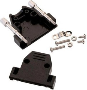 61801525322, D-Sub Backshells WR-DSUB Plastic Hood Top Entry 4-40 Screw 61801525322, D-Sub Backshells WR-DSUB Plastic Hood Top Entry 4-40 Screw