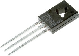 MJE350, Trans GP BJT PNP 300V 0.5A 2800mW 3-Pin(3+Tab) SOT-32 Tube