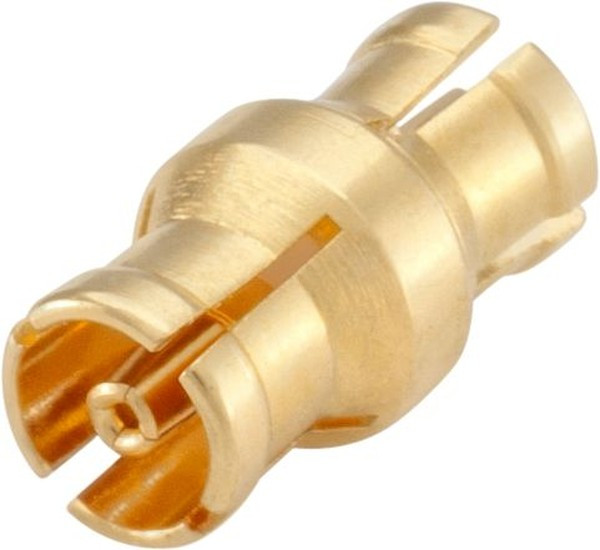 18K101-K00L5, RF Adapters - In Series Mini-SMP Jack - Jack Straight Adapter