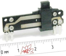 Резистор переменный движковый 50к\A\35мм\4C5x4\F-1572; №4505_A РПдвиж 50к\A\35мм\4C5x4\F-1572\