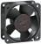 612NME, DC Fan Axial Ball Bearing 12V 8V to 15V 20.6CFM 28dB 60 X 60 X 25.4mm