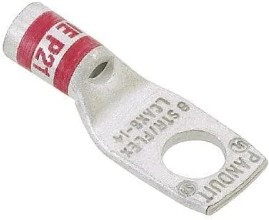 LCAXN2/0-38-X, Terminals Copper Compression Lug, 1 Hole, Flex, 2/