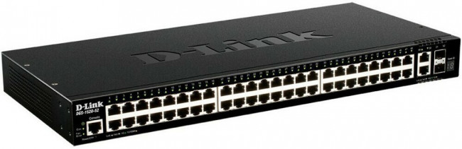 Коммутатор (свитч) D-Link DGS-1520-52