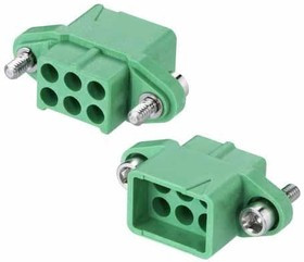 M300-2240696F2, Headers &amp; Wire Housings M300, 3MM, 6P 2R FML HSG W/JSCREW