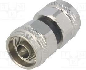 J01024J1094, Соединитель, вилка N, с обеих сторон, прямой, 50Ом, тефлон