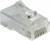 Коннектор RJ45 тип EZ 8P8C UTP Cat.6 универсальный 100шт. LAN-EZ45-8P8C/U6-100