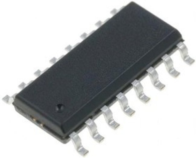 SN74HC367D, Buffers &amp; Line Drivers Tri-State Hex
