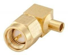 32S206-272L5, RF Connectors / Coaxial Connectors SMA Right Angle Plug
