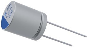 A750KK108M0JAAE015, Aluminium Organic Polymer Capacitors 6.3V 1000uF RAD 2KHr ESR=15 mOhms