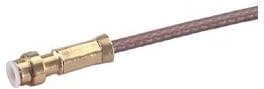 11_MMBX-50-2-2/111_NE, RF Connectors / Coaxial Connectors MMBX straight cable plug(m)
