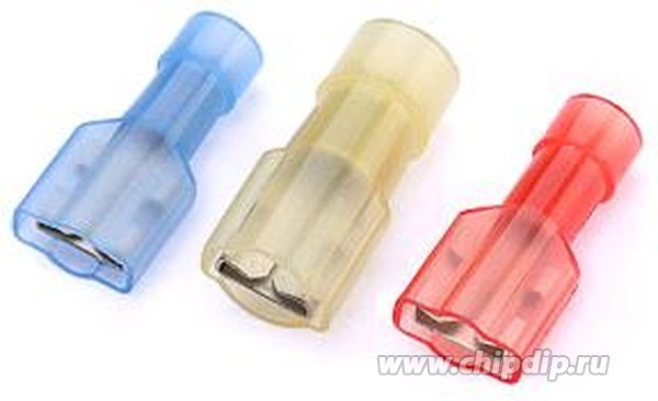 56744, Разъем плоский полностью изолированный «мама» РПИ-М(н) 2.5-(6.3) серия ПРОФИ (КВТ) 56744, Разъем плоский полностью изолированный «мама» РПИ-М(н) 2.5-(6.3) серия ПРОФИ (КВТ)