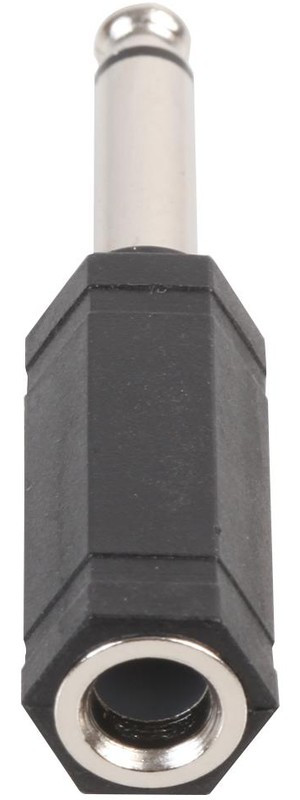 PSG08623, Переходник разъема, Стерео - 6.35мм, 1 вывод(-ов), Гнездо, Моно - 6.35мм, 1 вывод(-ов), Штекер