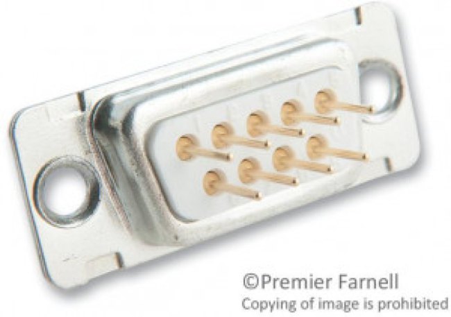 DEP09S365TLF, D-Sub Standard Connectors 9P FEMALE MACHINED SHELL SIZE E DEP09S365TLF, D-Sub Standard Connectors 9P FEMALE MACHINED SHELL SIZE E