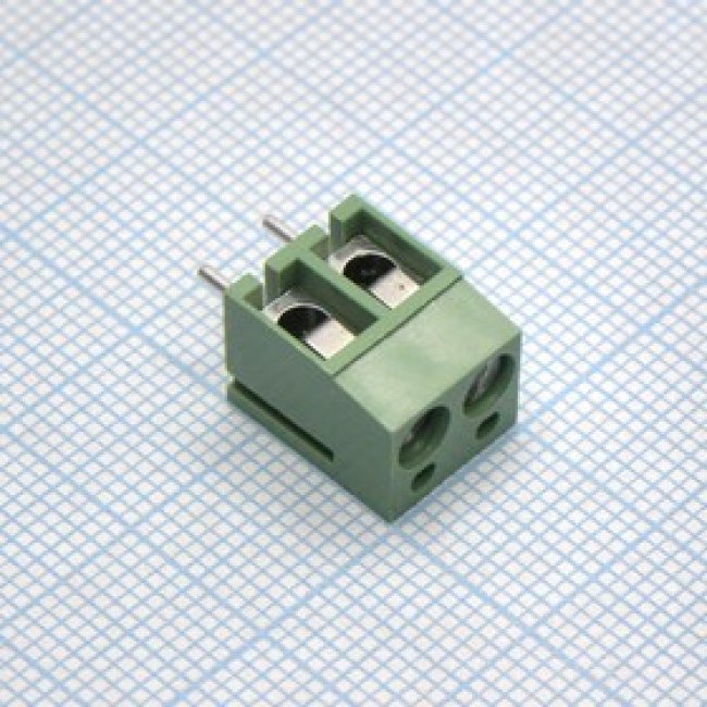 DG300-5.0-02P-14-00A(H), (зелёный), Винтовой клеммный блок с защитой провода, 2 контакта. Серия DG300-5.0 DG300-5.0-02P-14-00A(H), (зелёный), Винтовой клеммный блок с защитой провода, 2 контакта. Серия DG300-5.0