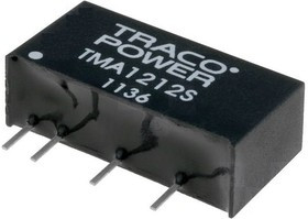 TMA 2415S, DC/DC преобразователь, 1Вт, вход 21.6-26.4В, выход 15,-15В/65мА TMA 2415S, DC/DC преобразователь, 1Вт, вход 21.6-26.4В, выход 15,-15В/65мА