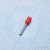 HE 7510 Red, наконечник кабельный торцевой трубчатый с изоляцией, L=16.4/10мм, сеч. пров. 0.75мм2