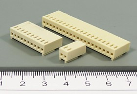 Гнездо питания HU, 1x 6, P2,54, на кабель, HU-06 конт[2]; Q-2222 гн пит HU\1x 6\P2,54\каб\\HU-06 конт[2]