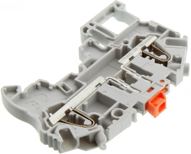 1SNK705310R0000, Клеммная колодка на DIN рейку, 2 вывод(-ов), 12 AWG, 2.5 мм², Зажим, 20 А