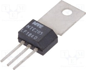 NTE265, Транзистор: NPN, биполярный, Дарлингтон, 50В, 0,5А, 6,25Вт