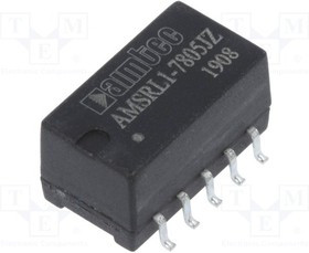 AMSRL1-7805JZ, DC/DC, 5Вт, вх.8:36В, вых.5В/1А