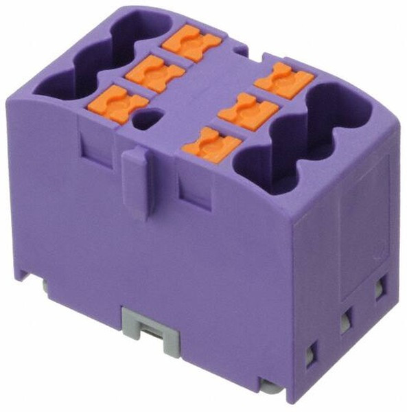 3273280, DIN Rail Terminal Blocks PTFIX 6X2,5 VT 2.5mm2 slf-assmb MNT