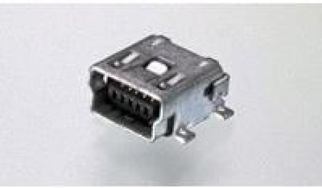 1734328-2, Conn Mini USB 2.0 Type AB RCP 5 POS 0.8mm Solder RA SMD 5 Terminal 1 Port T/R 1734328-2, Conn Mini USB 2.0 Type AB RCP 5 POS 0.8mm Solder RA SMD 5 Terminal 1 Port T/R