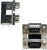 189-009-313R571, D-Sub Dualport Connectors 9P Stacked M/F Hex Std Off/ Bd Lock 189-009-313R571, D-Sub Dualport Connectors 9P Stacked M/F Hex Std Off/ Bd Lock