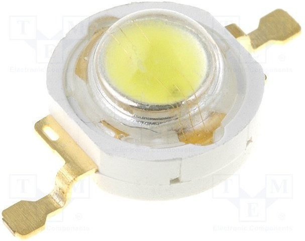 LL-HP60MW1L-S, Power LED; white cold; 140°; 350mA; P: 1W; 50?60lm; 2.8?4V