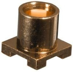 133-3711-201, RF Connectors / Coaxial Connectors SMT JCK .231" GLD