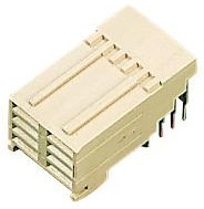 5536607-1, Разъем, Z-PACK Future Bus+, 8 контакт(-ов), 2 мм, Гнездо, Прессовая Посадка, 4 ряд(-ов)