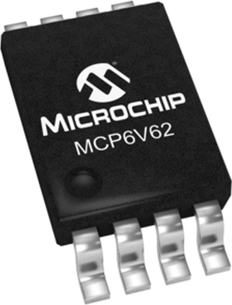 MCP6V62-E/MS, Operational Amplifiers - Op Amps Zero Drift Op Amp Dual, E Temp MCP6V62-E/MS, Operational Amplifiers - Op Amps Zero Drift Op Amp Dual, E Temp