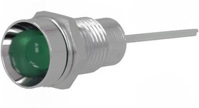 SMZS 082, Индикат.лампа LED, вогнутый, Отв 8,2мм, IP40, на печатную плату