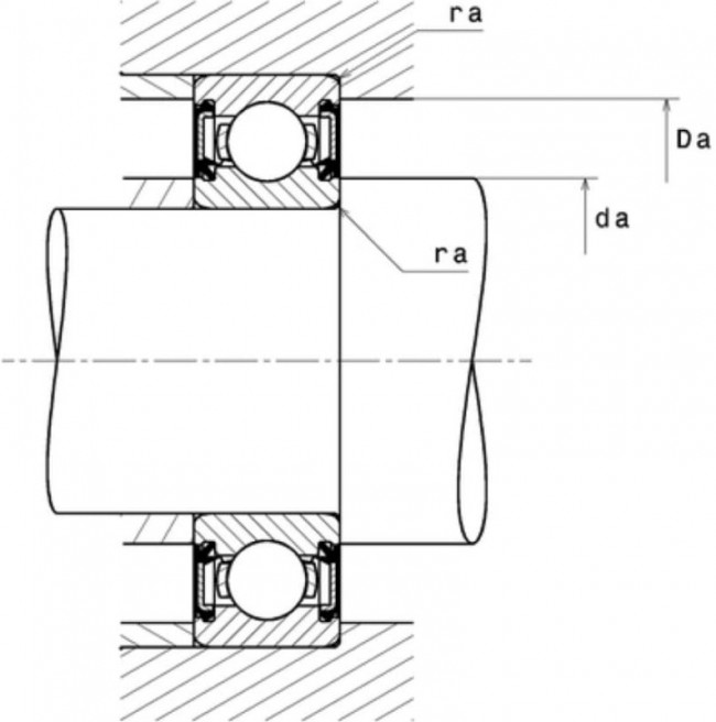 FUDA Радиальный шарикоподшипник, сепаратор из листовой стали, двусторонние контактные уплотнения 20x47x14 6204-2RS 6204_2RS FUDA Радиальный шарикоподшипник, сепаратор из листовой стали, двусторонние контактные уплотнения 20x47x14 6204-2RS 6204_2RS