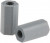 HS-4-3, Standoffs &amp; Spacers Spacer.Hex. 4 ST Scr.Grey.3/8 in Lg, Spacer,Hex, 4 ST Screw,Grey