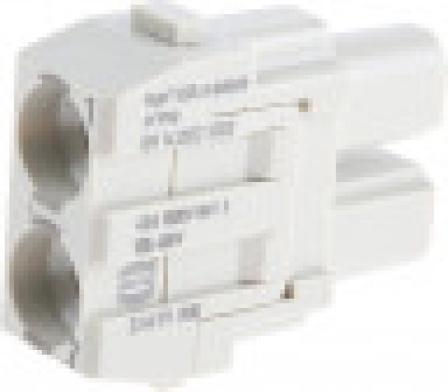 09140023102, Heavy Duty Power Connectors HAN MOD 40A FX2 CRIMP MODULE