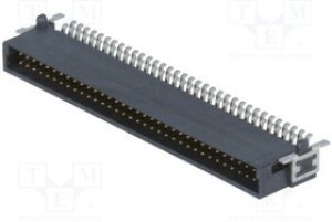 154720 / 154720-E, SMC Series Straight Surface Mount PCB Socket, 68-Contact, 2-Row, 1.27mm Pitch, Solder Termination 154720 / 154720-E, SMC Series Straight Surface Mount PCB Socket, 68-Contact, 2-Row, 1.27mm Pitch, Solder Termination