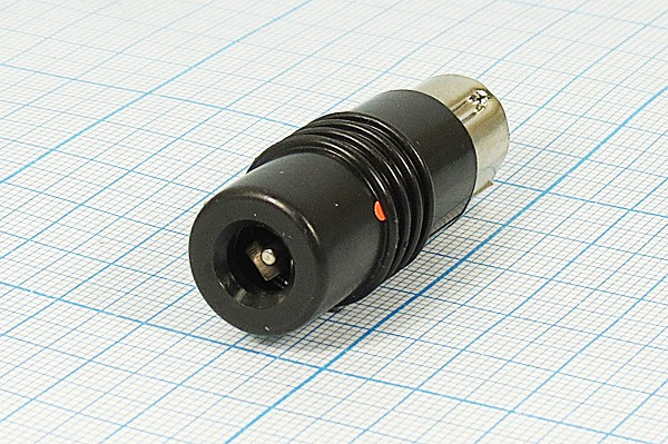 Разъем питания DC розетка - разъем DIN вилка, d2.0 D5.5