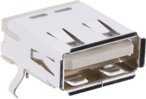 67643-3910, Right Angle, Through Hole, Socket Type A USB Connector 67643-3910, Right Angle, Through Hole, Socket Type A USB Connector