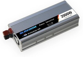 Инвертор (модифицированный синус) SUREDOM YSCZ-2000W, 24В-220В, 2000 Вт